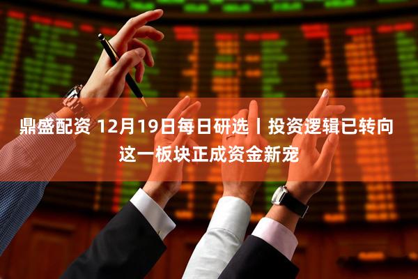 鼎盛配资 12月19日每日研选丨投资逻辑已转向 这一板块正成资金新宠